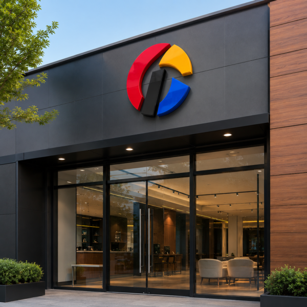 3D Acrylic Color Full Letter Sign Board – Custom Business & Shop Signage