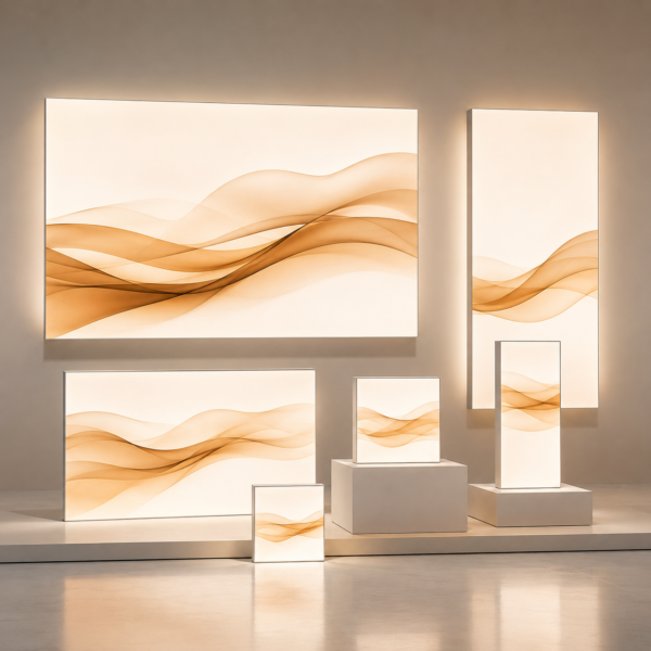 Berisol Backlit Sign Board – Premium Frameless Illuminated Fabric Signage