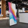 X-Stand Banner | Lightweight Cross Stand Display Banner for Events & Advertising