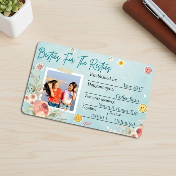 16 Friends Wallet Card