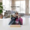 1_98a4784b-f9fa-449c-aa4e-9e3c261acb17 Our First Date Acrylic Frame