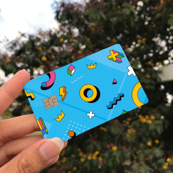 7-1 Debit Card Sticker