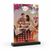 Personalized Happy Anniversary Acrylic Frame – Custom Photo, Names & Date