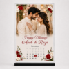 Happy Marriage Personalized Acrylic Photo Frame