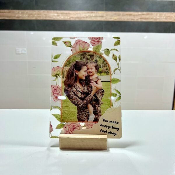 Mother's Floral Arch Frame