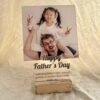 Celebrating Dad – Happy Father's Day Custom Photo Acrylic Frame