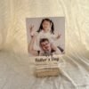 Celebrating Dad – Happy Father's Day Custom Photo Acrylic Frame