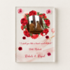 Personalized Nikah Mubarak Acrylic Wall Frame – Custom Couple Photo & Name