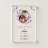 Personalized Nikah Mubarak Acrylic Wall Frame – Custom Couple Photo & Name