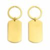 Custom Engraved Metal Tag Keychain (IPH-K10011)