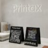 Custom Acrylic QR Code Stand | Printax Custom Acrylic QR Code Stand for Google Reviews & Wi-Fi