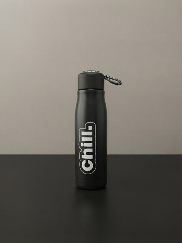 Customized Matte Stainless Steel Bottle - Personalized Name & Logo Water Flask