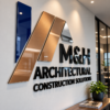 Multi-Color 3D Acrylic Wall Sign Custom multi-color 3D acrylic wall sign with raised lettering